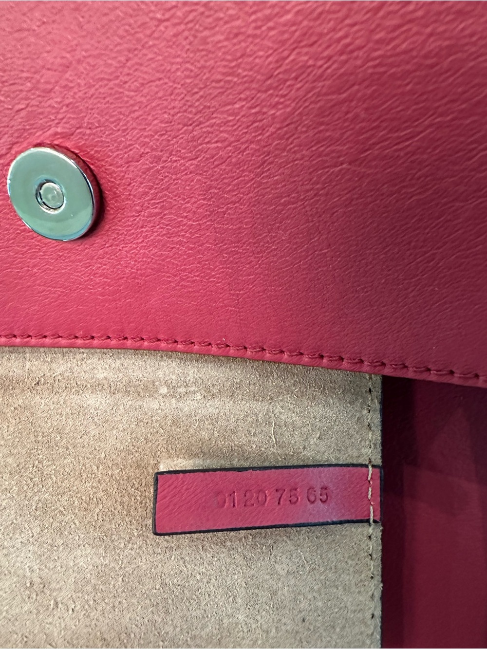 Chloe Faye Suede & Leather Shoulder Bag with Ring Detail - Picture 2 of 4